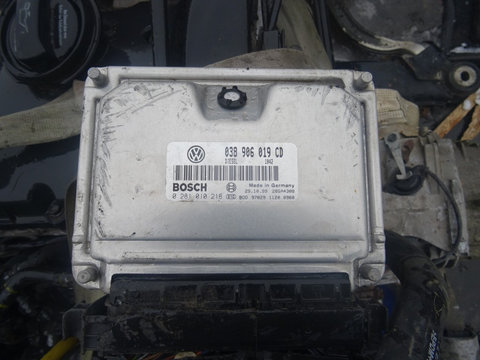 Calculator Motor Ecu Volkswagen Passat B5 1.9 TDI 116CP AJM din 2001 cod:038906019CD