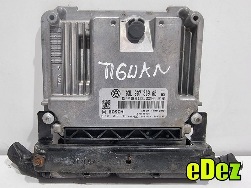 Calculator motor ecu Volkswagen Passat CC (2008-2012) 2.0 tdi CFFB 03L907309AE