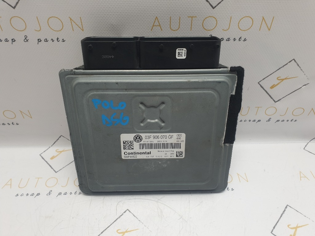 Calculator motor ECU VOLKSWAGEN POLO 6R, 6C 2009 - >, Hatchback 1.2 TSI CBZC Continental 5WP44822 03F906070GF ,03F907309AJ