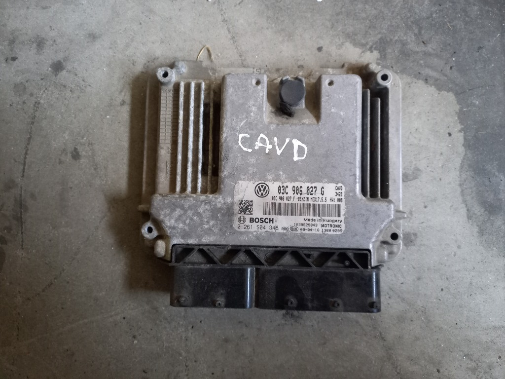 Calculator Motor ECU Volkswagen Skoda Seat 1.4 TSI CAVD COD 03C906027G 0261s04348