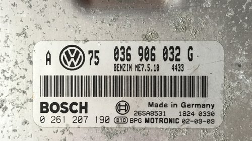 Calculator Motor ECU VW Golf 4 1.4 benzi