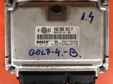 Calculator Motor ECU VW Golf 4 1.4 benzina 1998-2004 Cod: 036906032P
