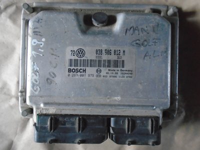 Calculator Motor ECU VW Golf 4 1.9 Diesel, Cod: 02