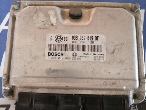 Calculator motor ECU Vw Golf 4 Bora 1.9 TDI ATD 038906019 DF 1998-2004