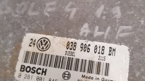 Calculator motor ECU VW Golf 4 diesel 1.