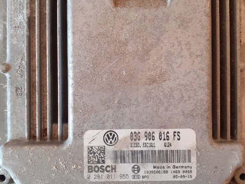 Calculator motor ECU VW Golf 5 1.9 TDI BRU BKC BLS 03G906016FS