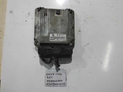 Calculator motor / ECU VW Golf 5 1.9 TDI cod: 03G906016CB relistat