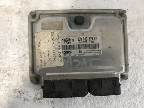 Calculator motor (ECU) vw passat b5 1.9 tdi cod: 038906019ke