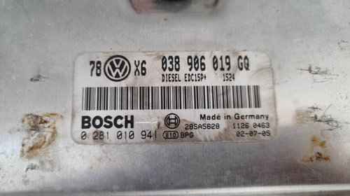 Calculator motor / ECU VW Passat B5.5 1.