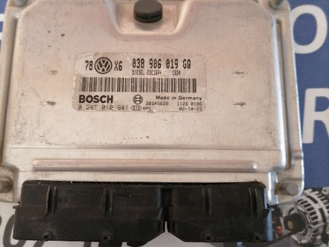 Calculator motor ECU Vw Passat B5.5 1.9 TDI AWX 038906019 GQ 2001-2004