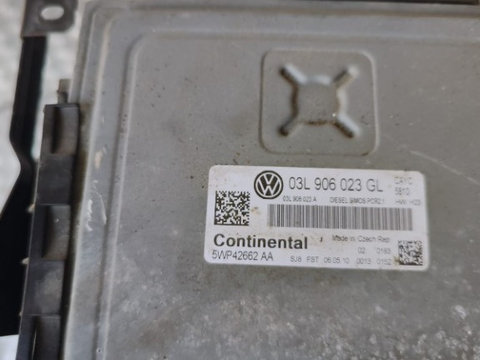 Calculator motor ECU Vw Passat B6 1.6 TDI , cod motor CAY ,transmisie manuala , an 2010 cod 03L906023GL