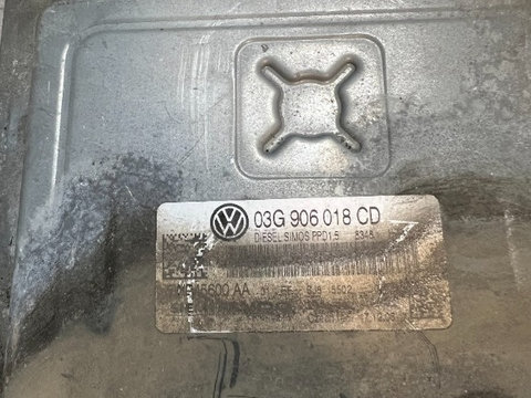 Calculator Motor ECU VW Passat B6 2.0TDI BKP Cod Piesa : 03G 906 018 CD / 03G906018CD