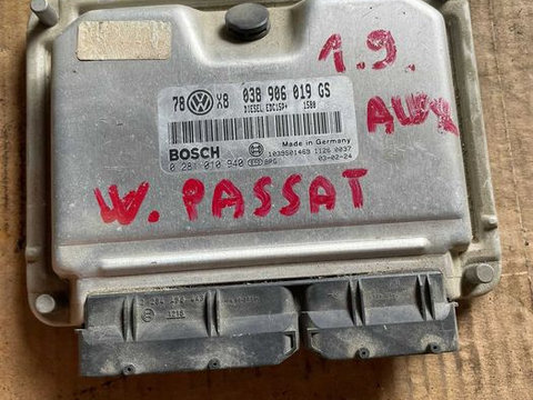 Calculator motor/ecu Vw passat/golf 4/skoda/seat cod 038906019gs