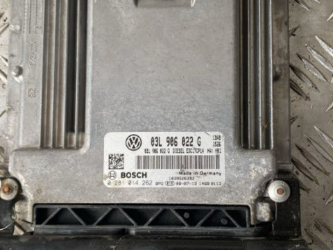 Calculator motor ECU Vw Tiguan 2.0 TDI , cod motor CBB , an 2010 cod 03L906022G