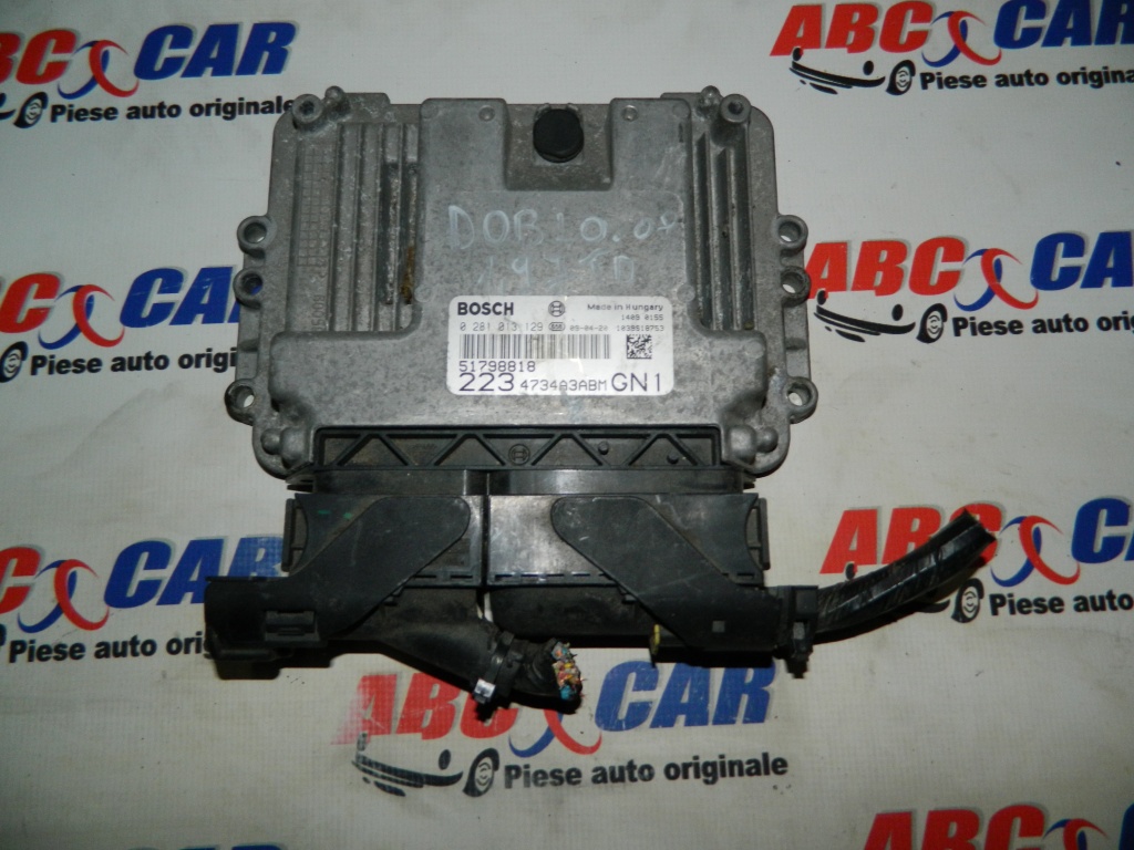 Calculator motor Fiat Doblo 1.9 JTD cod: 51798818 model 2008