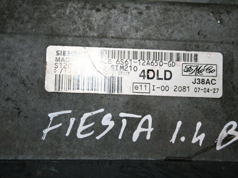Calculator Motor Ford Fiesta Fusion 1.4 benzina Motor FXJA
