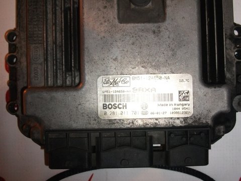 Calculator motor Ford Focus 1.6 tdci 6M51-12A650-NA EDC16C34 , 0281011701