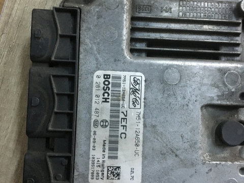 Calculator motor Ford Focus 2 1.6 tdci 2006 0281012487 an 2007