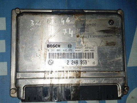 Calculator motor (incomplet) BMW E46 320d 2.0 d M47 ; 2 248 959