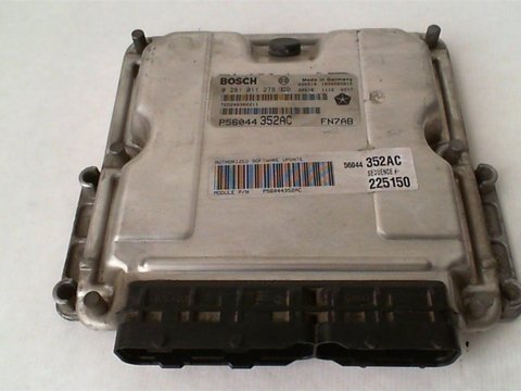 Calculator motor Jeep Cherokee 2002 2,5 CRD 143CP cod motor R425 DOHC