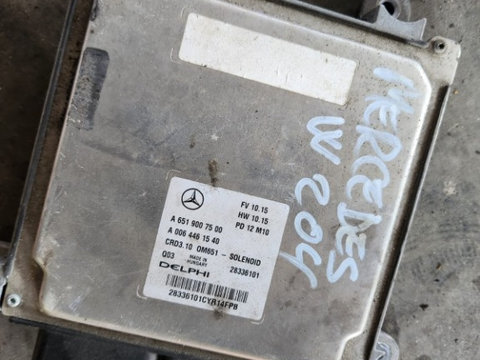 Calculator motor Mercedes C-class W204 2.2 CDI 2010 2011 2012 2013 cod A6519007500