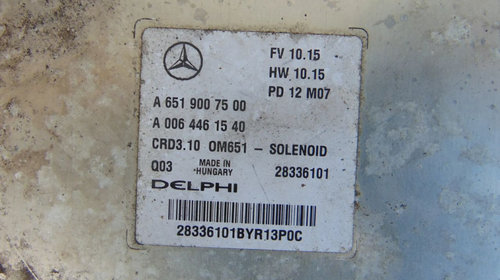 Calculator motor Mercedes c Class w204 m