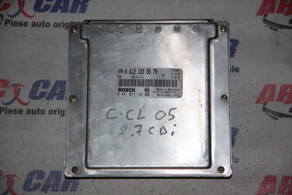 Calculator motor Mercedes CLK (C209) 2002-2009 2.7 CDI A6121535579
