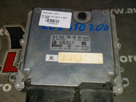 Calculator motor Mercedes CLS W219 3.0CDI an 2006.