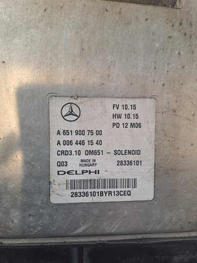 Calculator motor Mercedes E-Class W212 2.2 CDI Eur