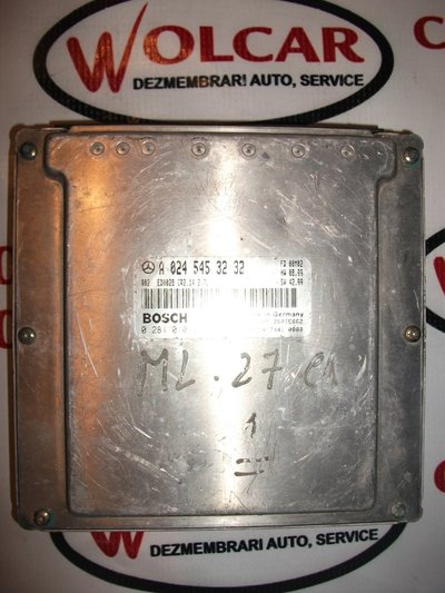 Calculator motor MERCEDES ML W163, 270 CDI, A02454