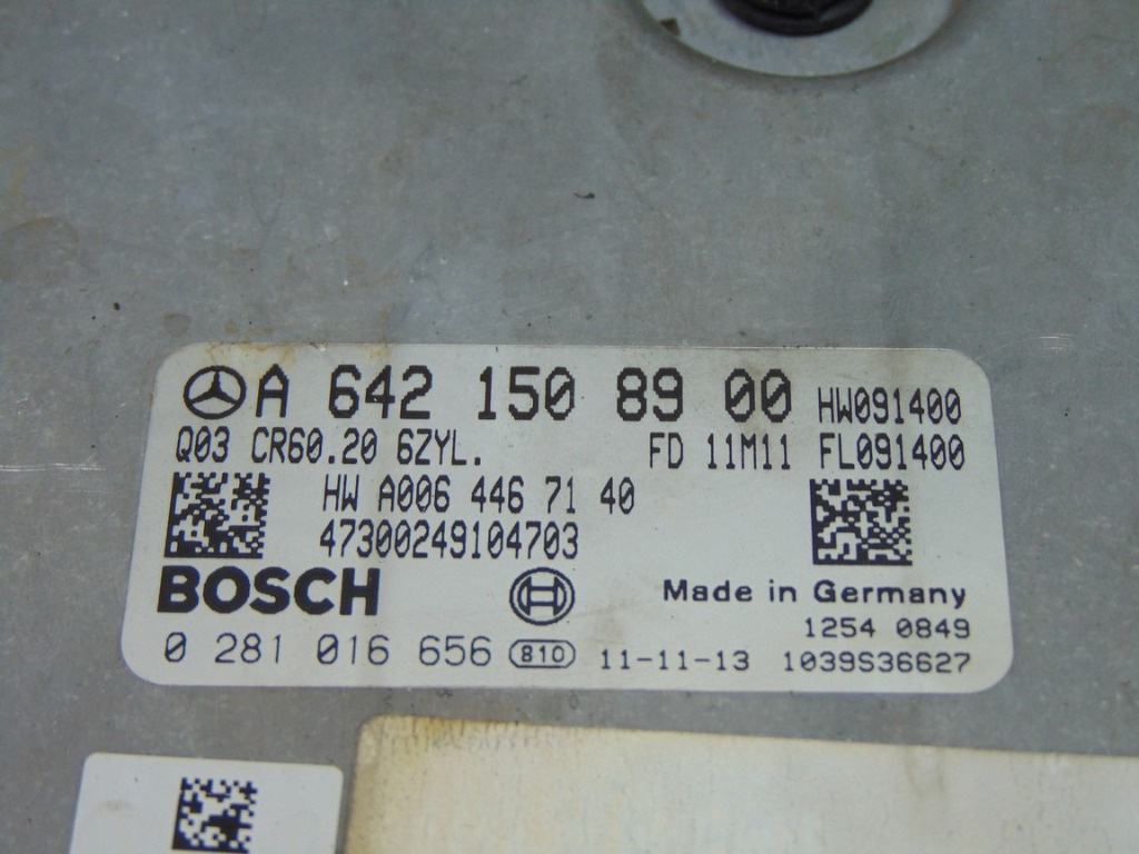 CALCULATOR MOTOR MERCEDES S-CLASS(W221) 