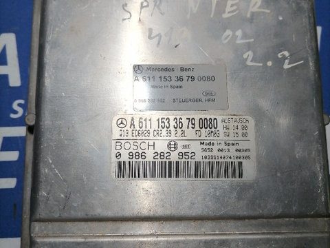 Calculator motor Mercedes Sprinter 2.2 CDI W905 A61115336790080 2001-2006