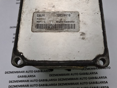 Calculator motor Opel Astra F 1.6 16V 16228919 CNJH X16XEL