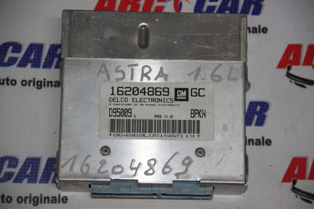 Calculator motor Opel Astra F 1.6 Benzina cod: 16204869 / 16204869GC / D95009 model 1995