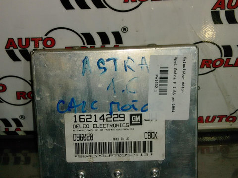 Calculator motor Opel Astra F 1.6S an 1994.