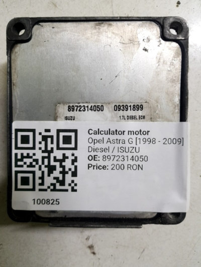 Calculator motor - Opel Astra G [1998 - 2009] Hatc