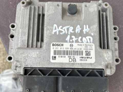 Calculator motor Opel Astra H 1.7 cdti cod 0281012694