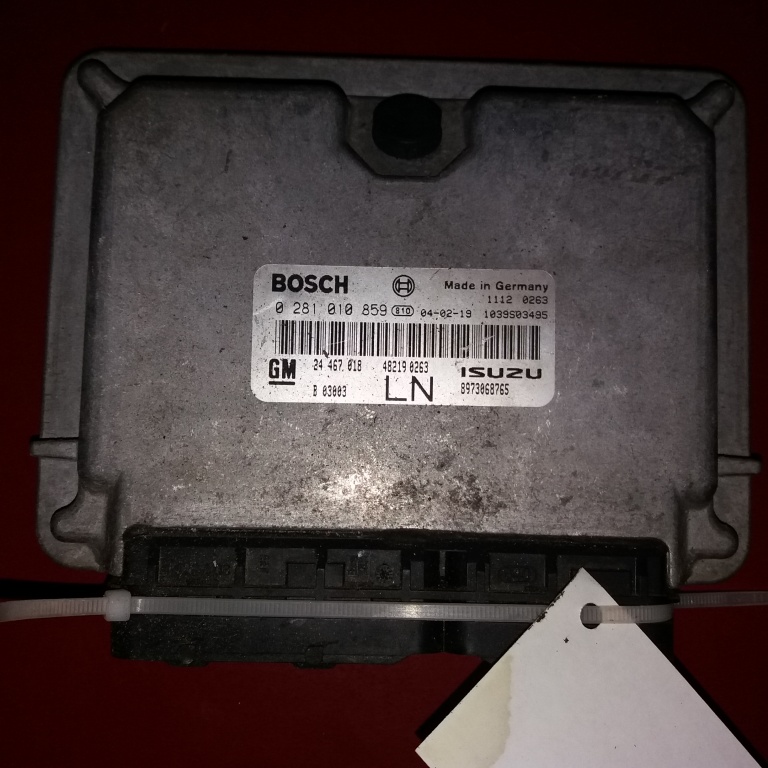 Calculator motor Opel Astra H, 1.7CDTI, cod piesa: 0281010859 ; 24467018 ; 8973068765