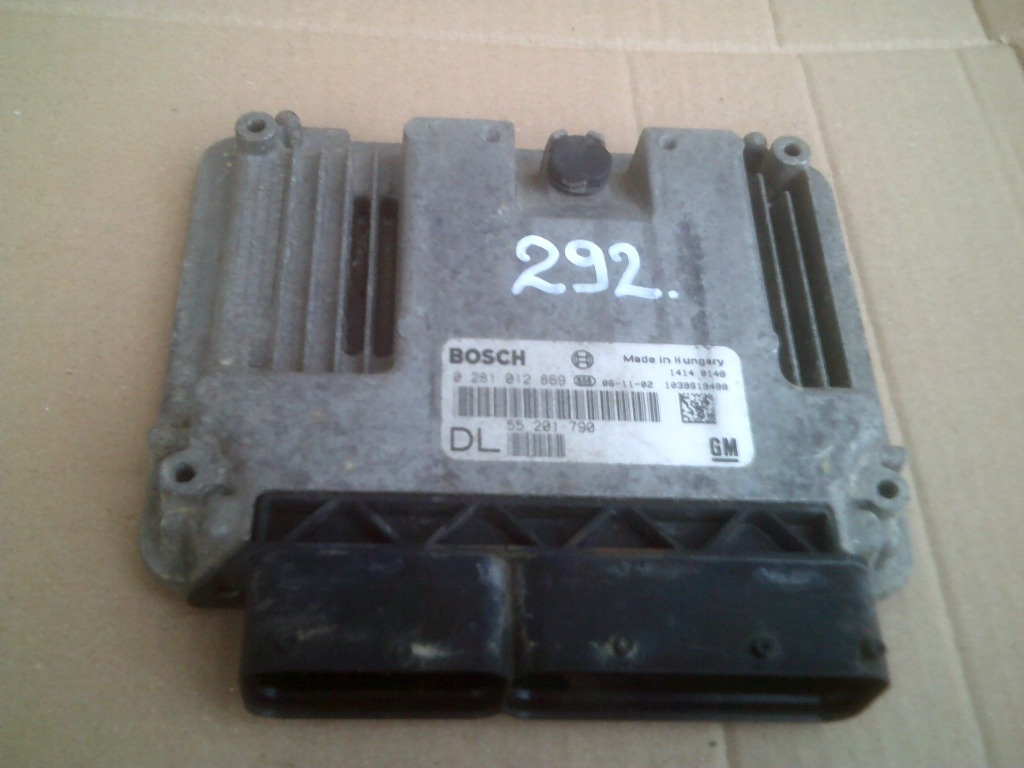 Calculator motor Opel Vectra C, 1.9cdti, 55201790, 0281012869