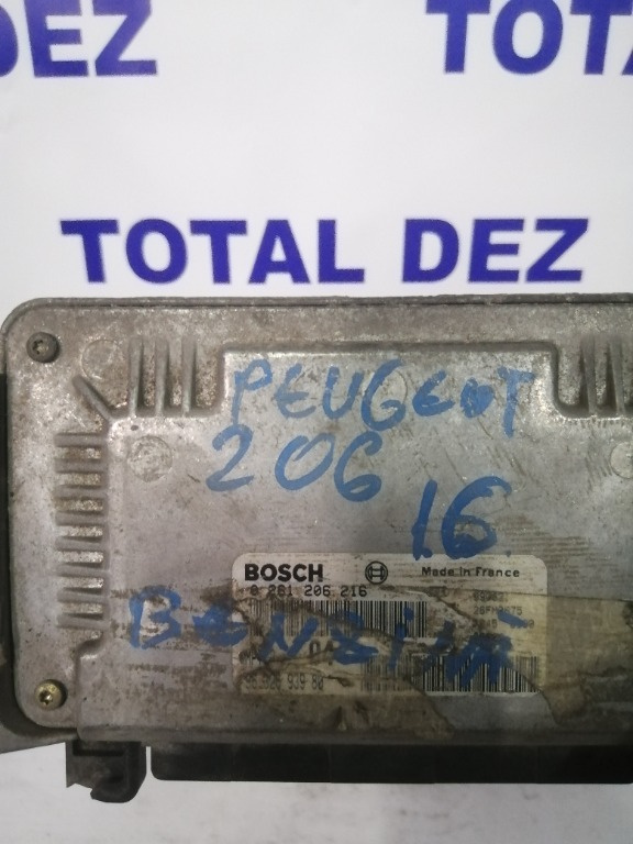 Calculator Motor Peugeot 206 1.6i cod 9632693980, 0261206216