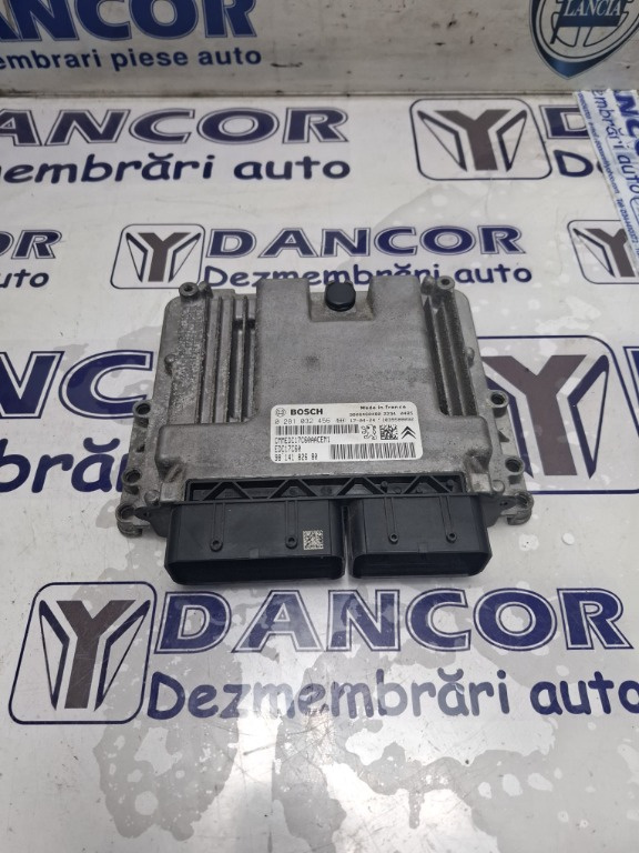 CALCULATOR MOTOR PEUGEOT 301 1.6 HDi EURO 6 AN 2017 COD 9814182680 / 0281032456 / EDC17C60 / 9806460480