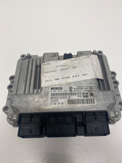 Calculator motor Peugeot 308 1.6HDI - 9664843780 /