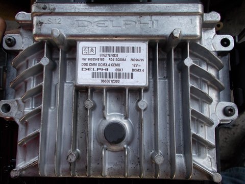 Calculator motor Peugeot 407 , 2.0 HDI , an 2004/2010