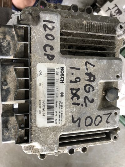 Calculator motor renault laguna 2 1,9 dci,120 cp..