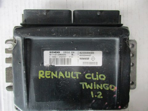 CALCULATOR MOTOR RENAULT TWINGO Cod - 8200059086 , 8200044437 , S110138000C , S110138000 C , SIRIUS 32N