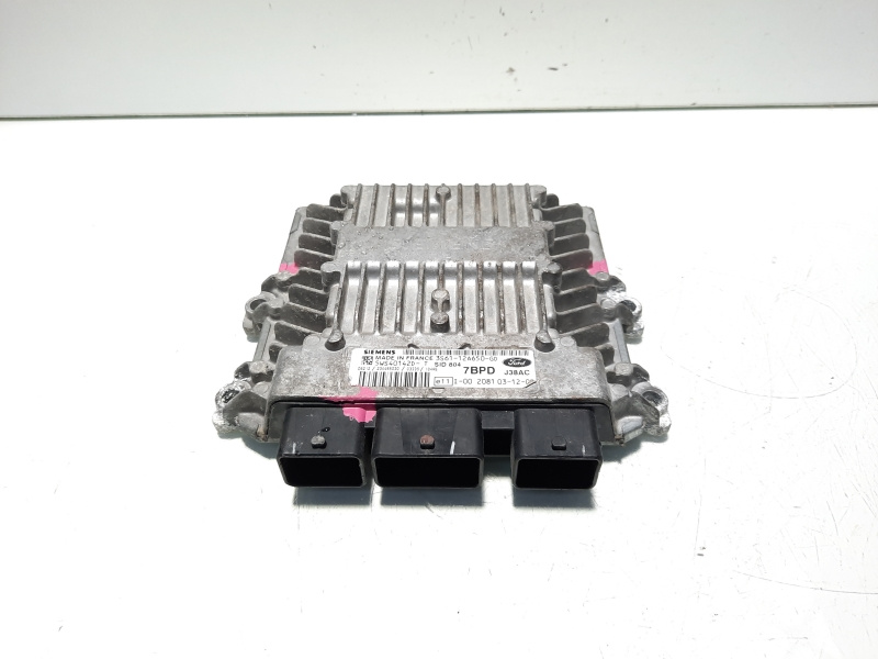 Calculator motor Siemens, 3S61-12A650-GD, Ford Fiesta 5, 1.4 tdci, F6JA (id:189317)