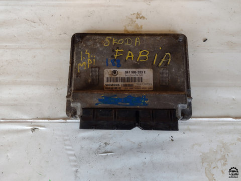 Calculator motor Skoda Fabia 1 1.4 benzina an 1999-2007, cod 047906033E
