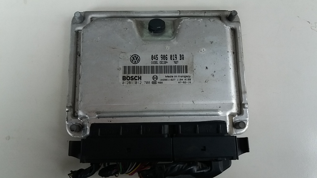 Calculator motor Skoda Fabia, 1.4TDI, coduri: 045906019BQ ; 0281012708