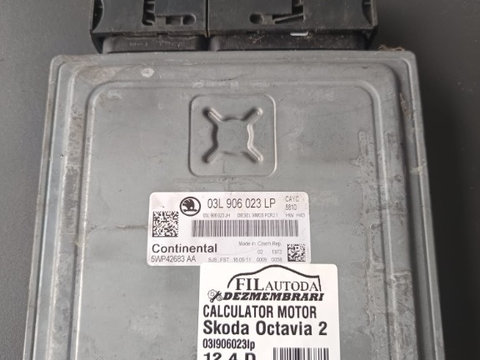 CALCULATOR MOTOR Skoda Octavia 2 Cod calculator: 03l906023lp