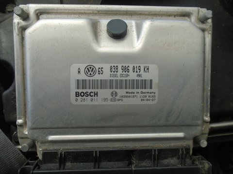 Calculator motor Volkswagen Golf 4 1.9 TDI (ATD),COD:038 906 019 KH